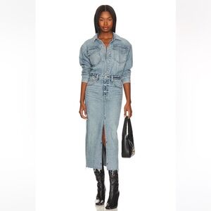 Pistola Amira Denim Midi Dress